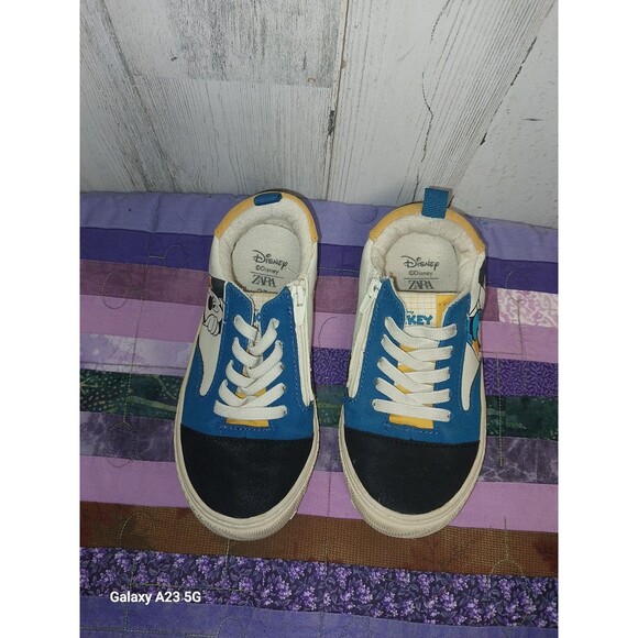 Zara Kids Shoes Mickey Mouse Size 27 (US 10) - Picture 2 of 6